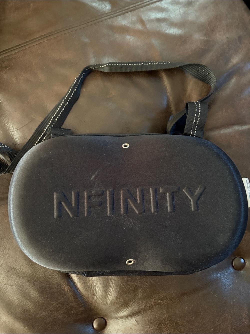 NFINITY Black Molded VR Accessory Case with Strap